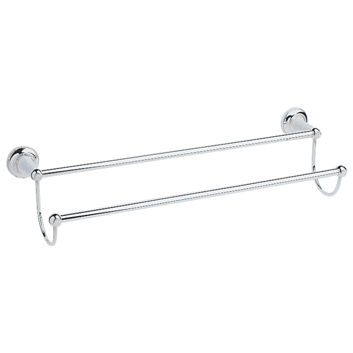 Heritage Clifton Double Towel Rail Chrome ACC07