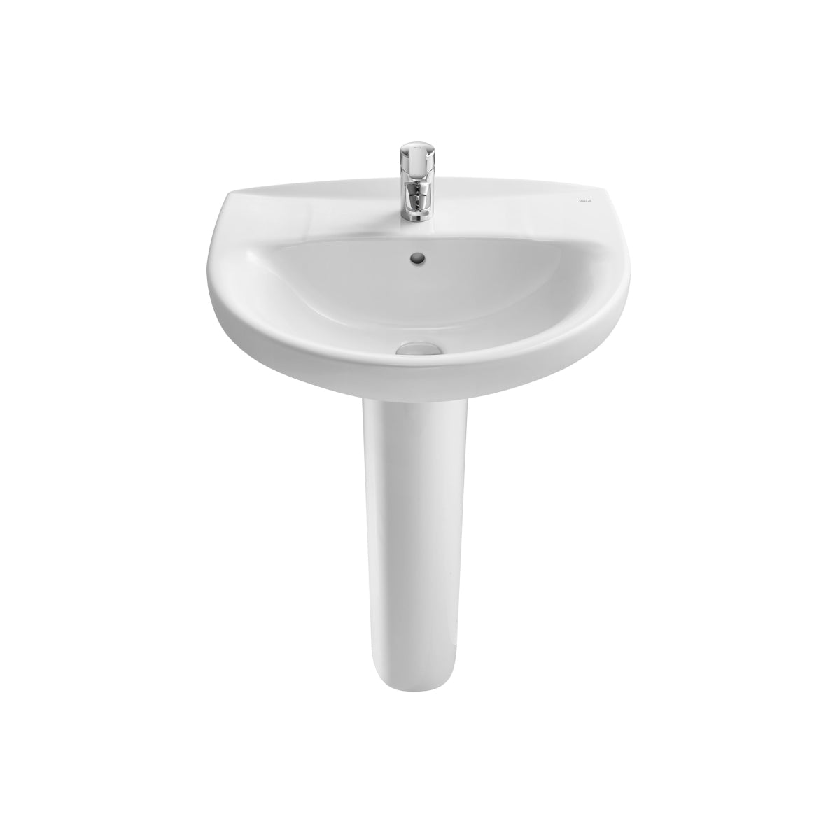 Roca Laura Wall-Hung Basin 600 X 490mm 1 Taphole
