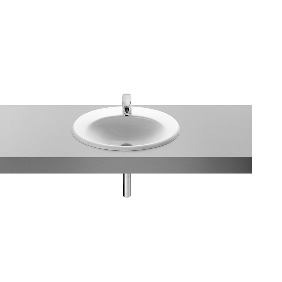 Roca Java in -countertop Basin 560 x 475mm - 2 Tapholes
