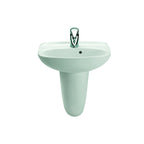 Roca Laura Cloakroom 450Mm 1Th Basin + Semi Pedestal