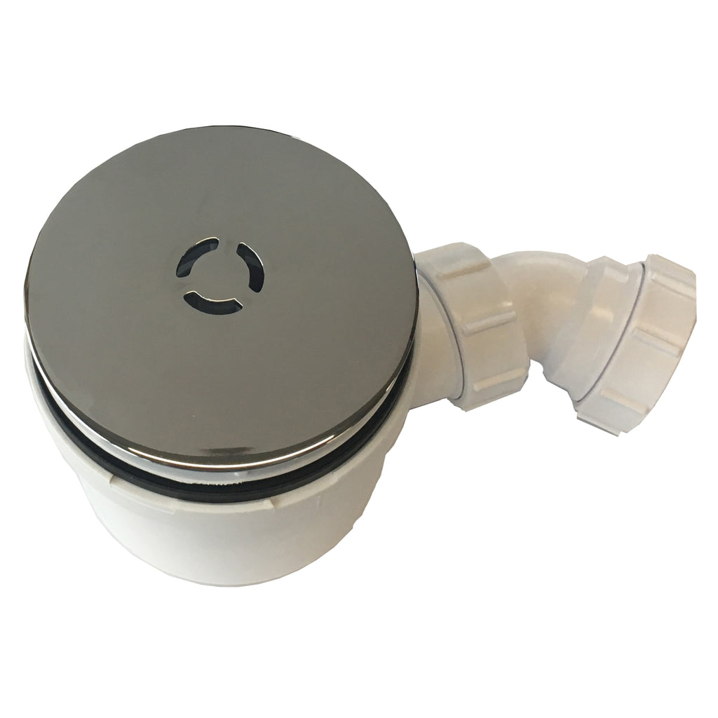 Kudos Showers Shower Tray Waste 90mm Silver Dwa90S-1 DWA90S-1.