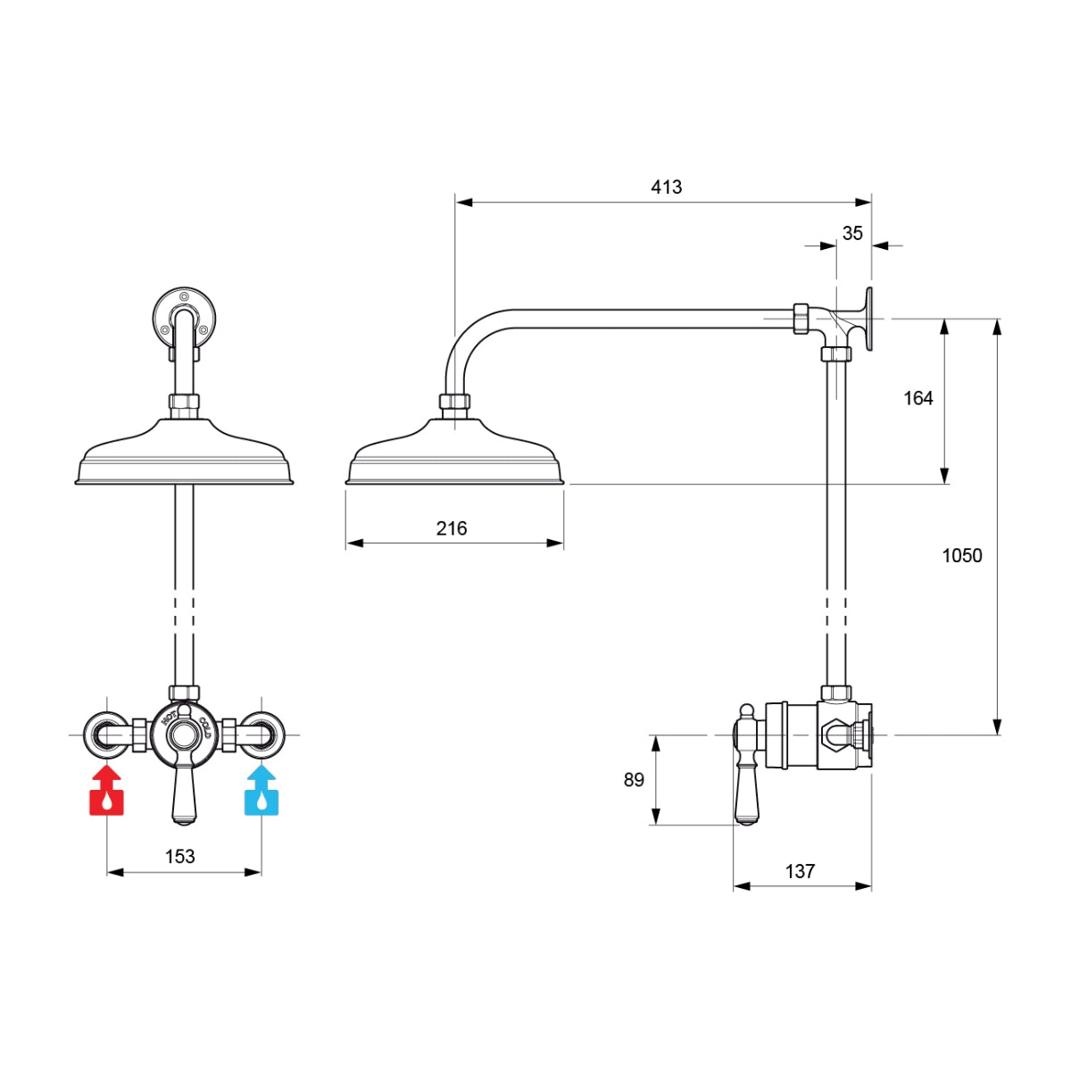 Mira Realm Er Thermostaitc Mixer Shower 1.1735.001.