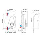 Mira Vigour Manual Power Shower 1.1532.354.