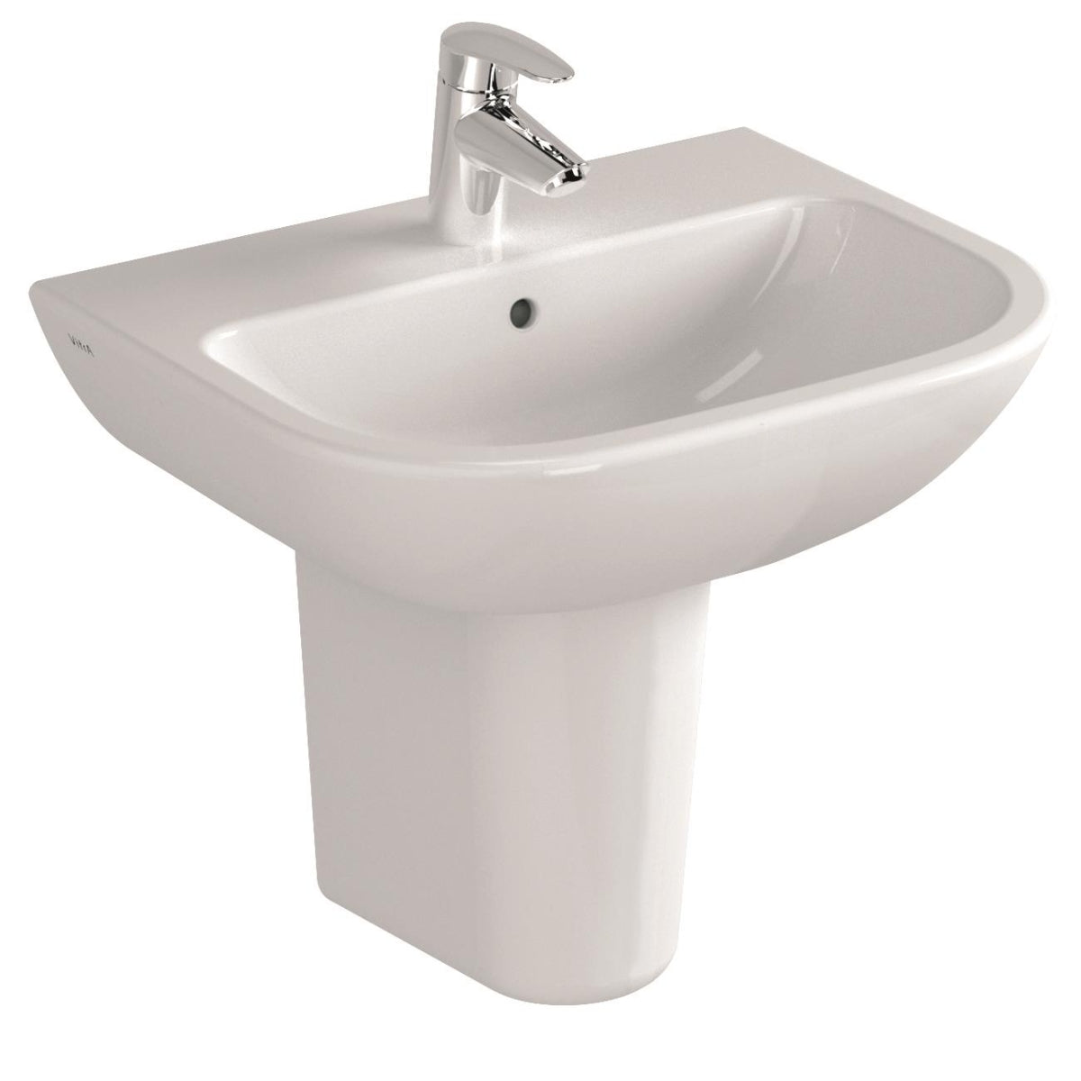 Vitra S20 Standard Washbasin White 500mm