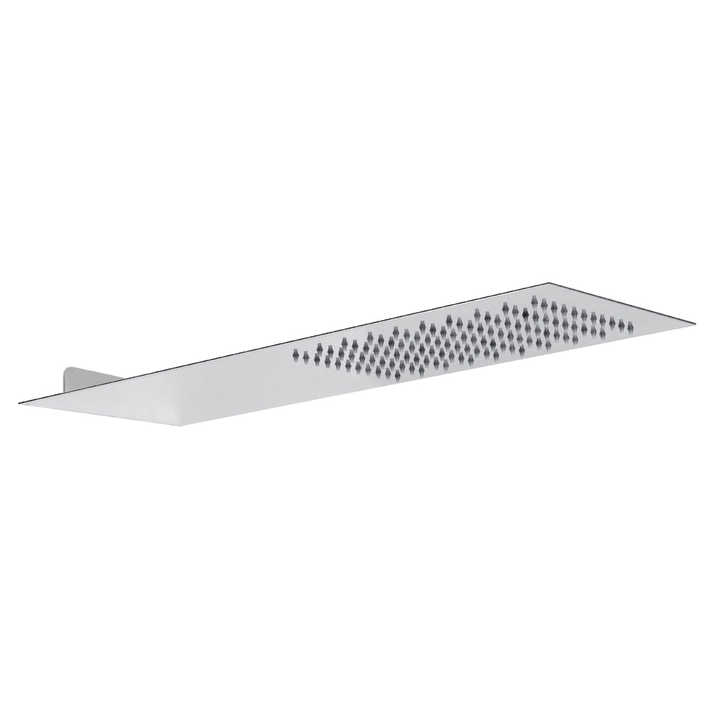 Abode Storm Slimline Wall Mounted Showerhead 500mm x 250mm