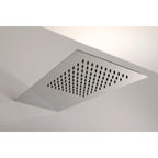 Abode Storm Slimline Wall Mounted Showerhead 500mm x 250mm