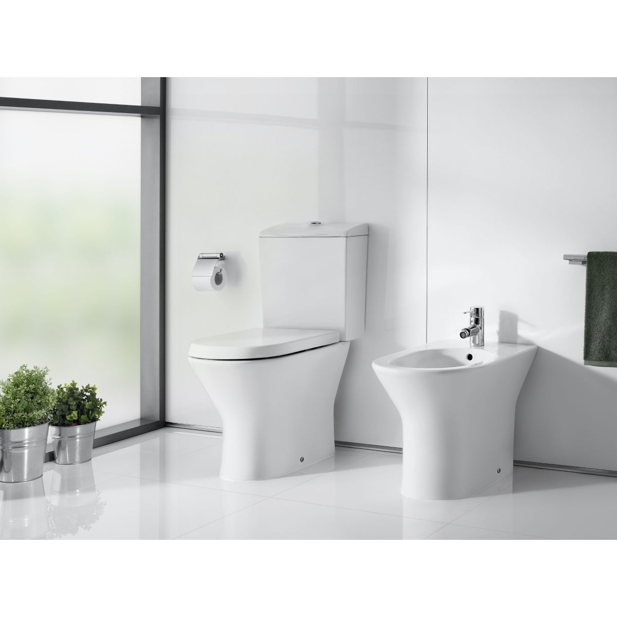 Roca Nexo Close-coupled WC Pan - Open Back