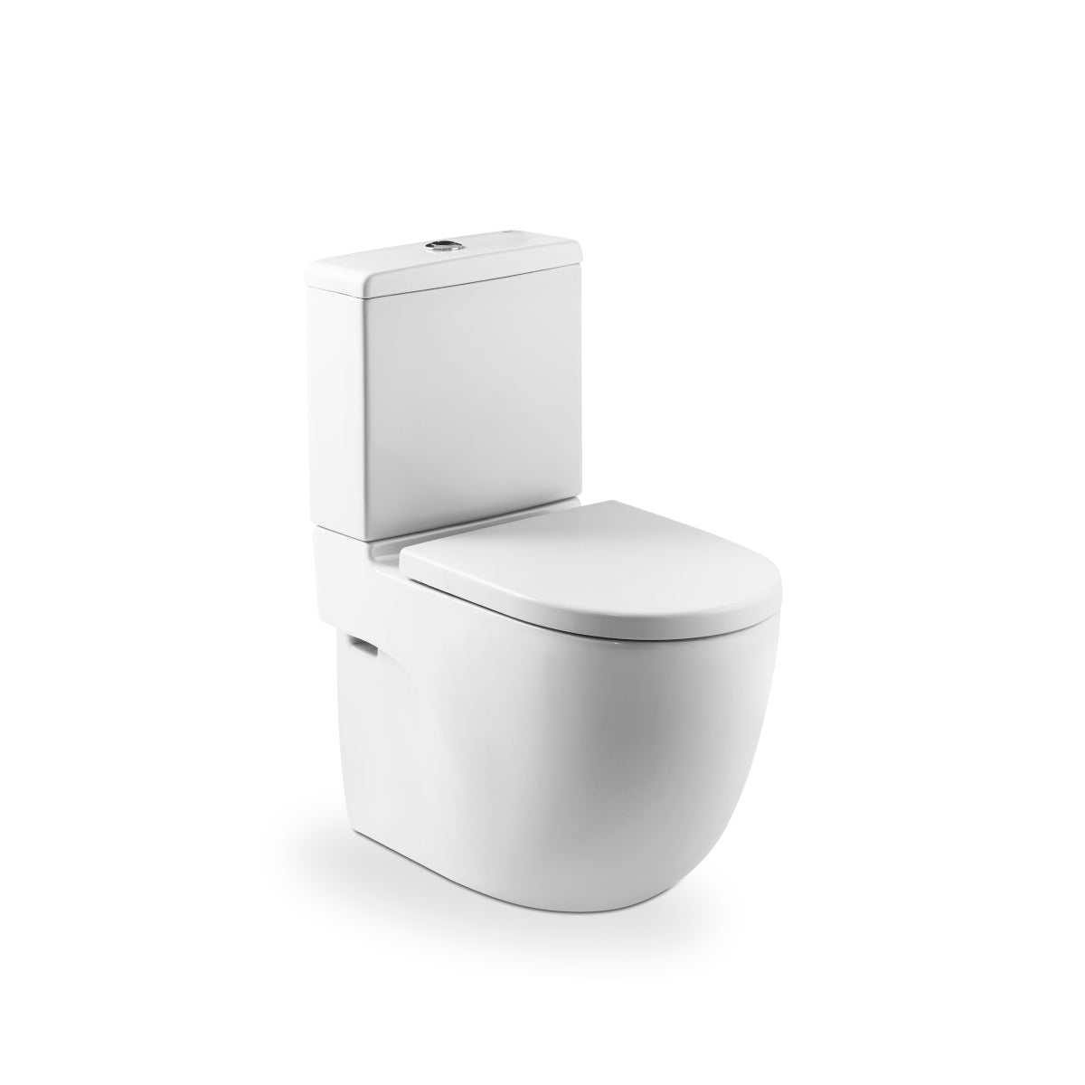 Roca Meridian-N Compact Close-Coupled Wc Pan - Moulded Back-To-Wall