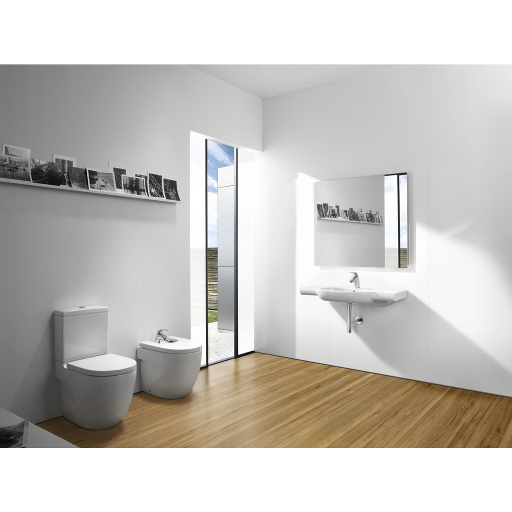 Roca Meridian-N Compact Close-Coupled Wc Pan - Moulded Back-To-Wall