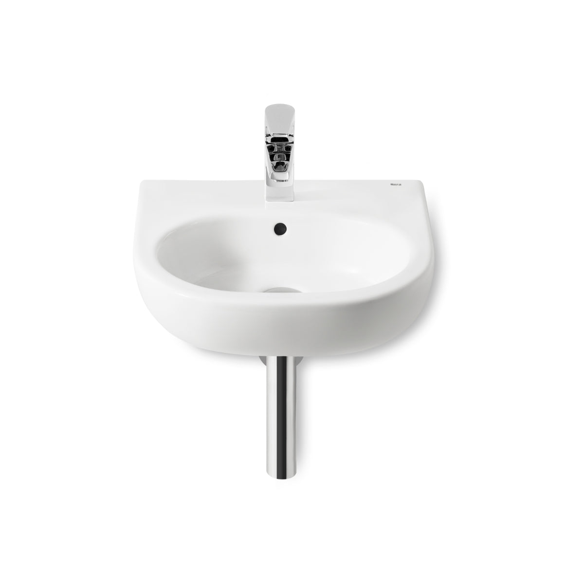 Roca Meridian-N Cloakroom Wall-hung Basin 450 x 420mm - 1 Taphole