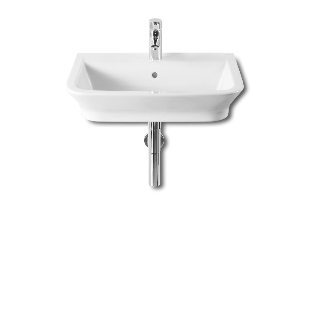 Roca the Gap Wall-hung/on-countertop Basin 600 x 470mm - 1 Taphole