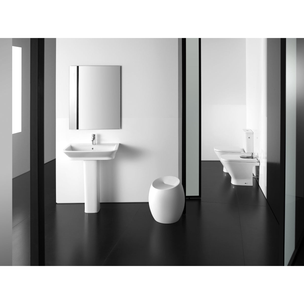 Roca The Gap - 650mm Basin + Full Pedestal (MCPB1501757)