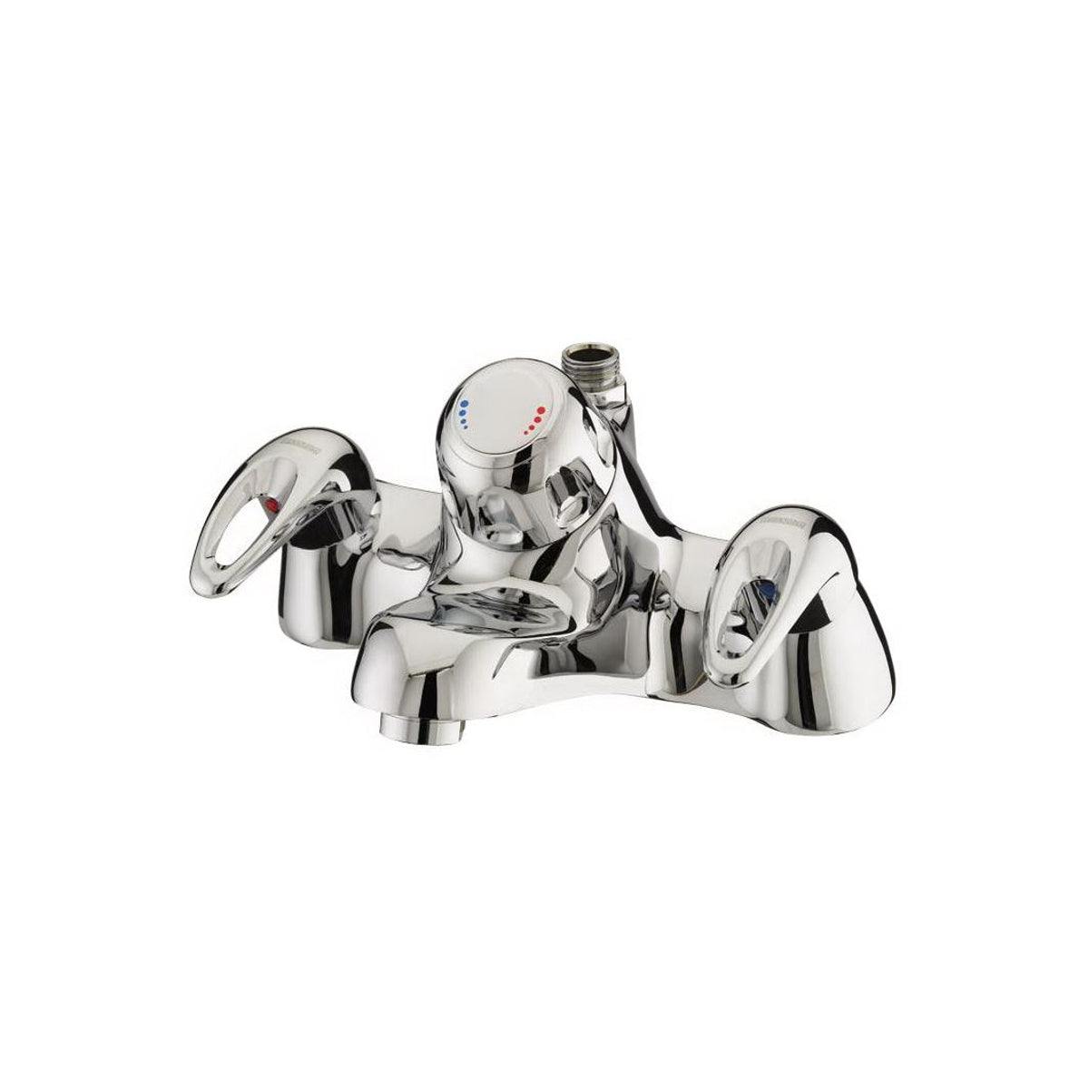 Bristan Java Bath Filler with Thermostatic Shower Chrome J THBSMVO C