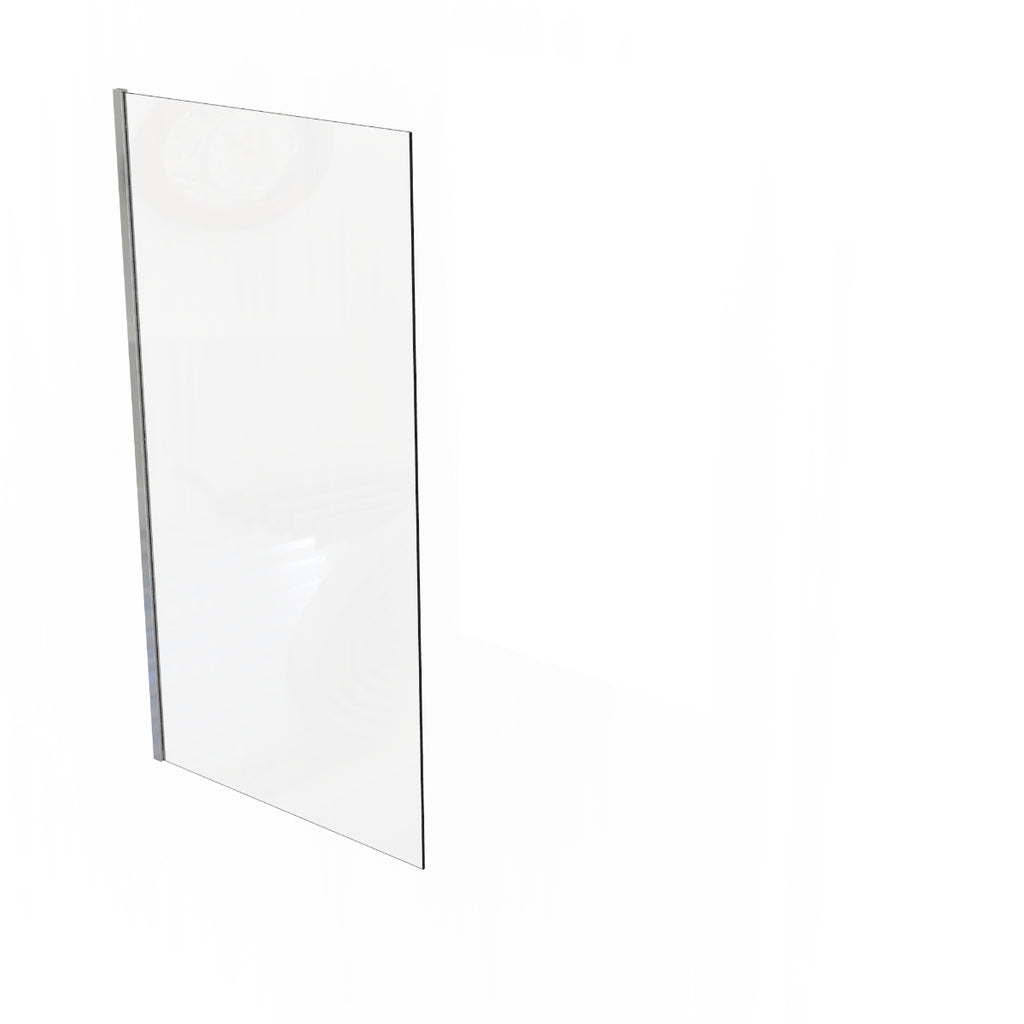 Kudos Showers Ultimate 2 Front Panel 8mm 1200 Kit Chrome