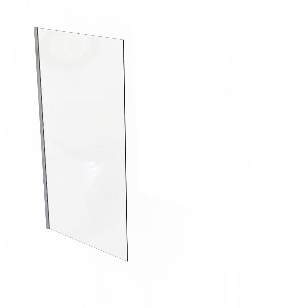 Kudos Showers Ultimate 2 Front Panel 8mm 1200 Kit Chrome