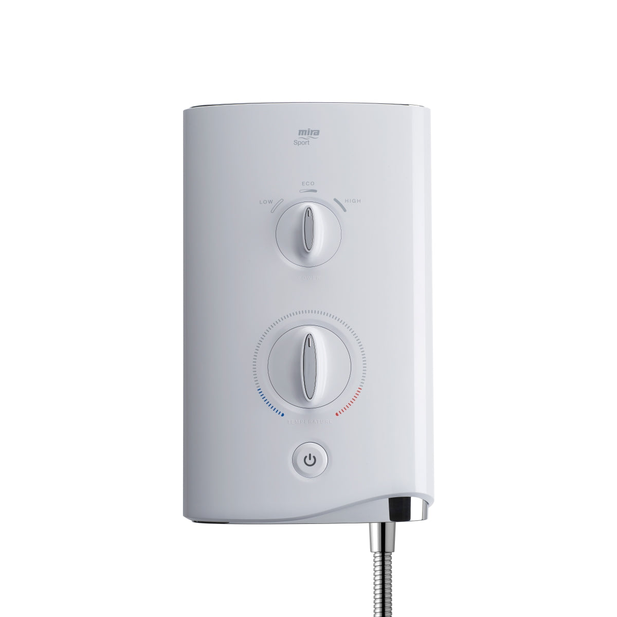 Mira Sport Electric Shower 9.0 KW White and Chrome 1.1746.002.