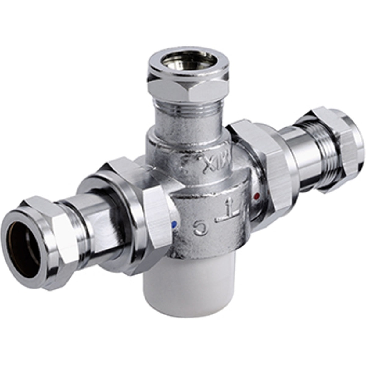 Bristan Gummers Sirrus Mt753Cp-Iso Underbath Blending Valve + Isolation 22mm.