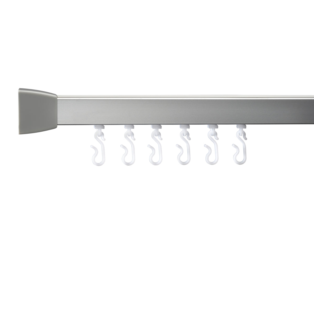 Croydex Professiol Profile 800 Standard Angled Shower Rail Silver 915mm x 915mm