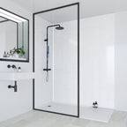 Multipanel Classic Bathroom Wall Panel Hydrolock 2400 x 1200mm Frost White MPM049SHRHLTG17.