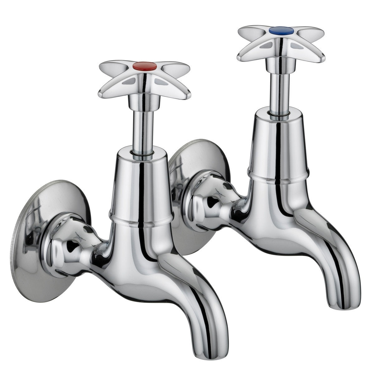 Bristan Value Cross Top Bib Taps Vaxbibc Chrome VAX BIB C