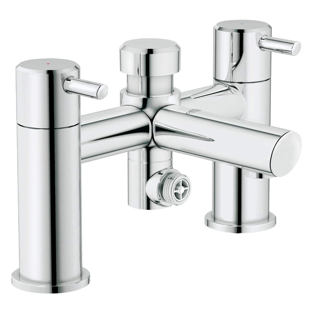 Grohe Concentto Low Pairessure Deck Mounted Bath Shower Mixer Tap Chrome
