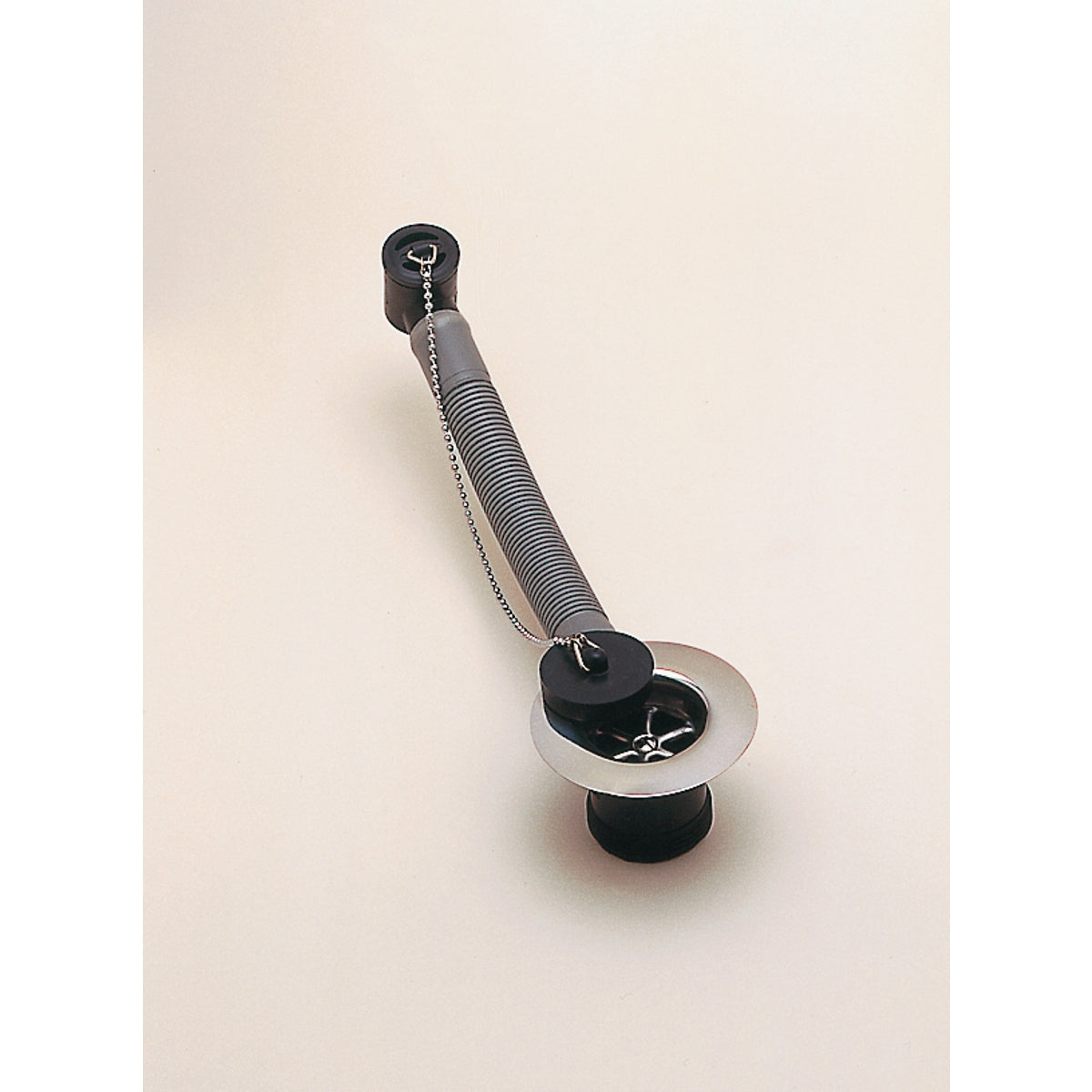 Embrass Peerless Combined with Chain and Plug Sink Wastes Black 38.1mm 200486.