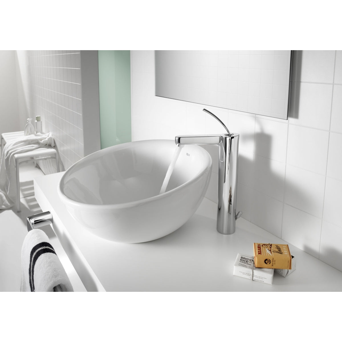 Roca Bol On-Countertop Basin 420Mm  - 0 Taphole