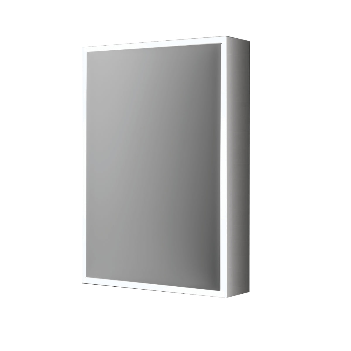 HiB Qubic 50 Bathroom Cabinet Left Open 46400.