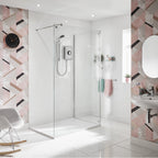 Triton Amore 8.5kW Brushed Steel Electricshower