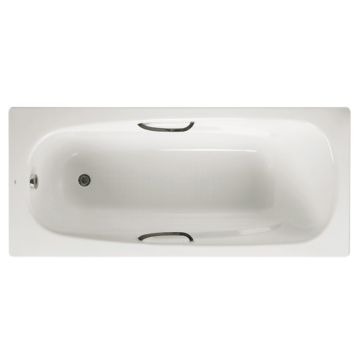 Roca Carla Bath Anti Slip 2 Tap Holes 1700 X 700mm Including Grips And Legs A23747300