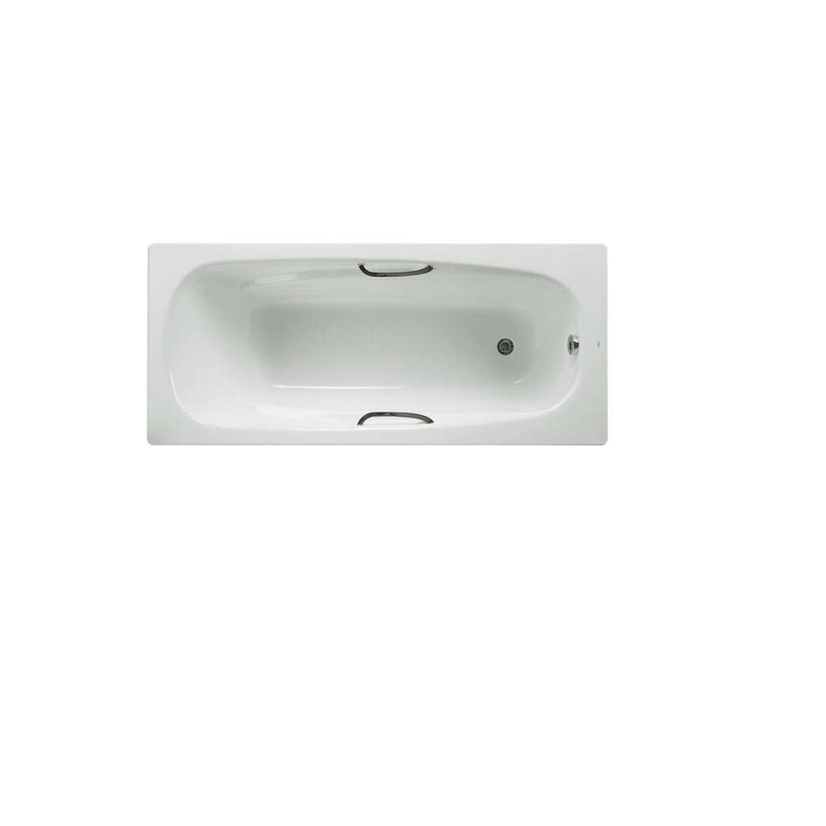 Roca Contesa Bath 2 Tap Hole White 1700 X 700Mm Anti-Slip +Legs/-Grips.