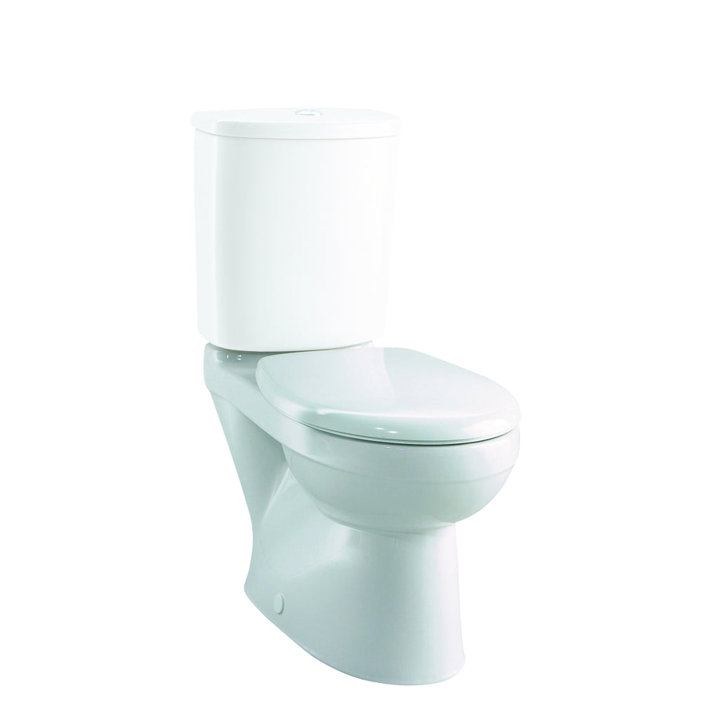 Twyford Galerie Horizontal Outlet Close Coupled Pan - Pan Only - White