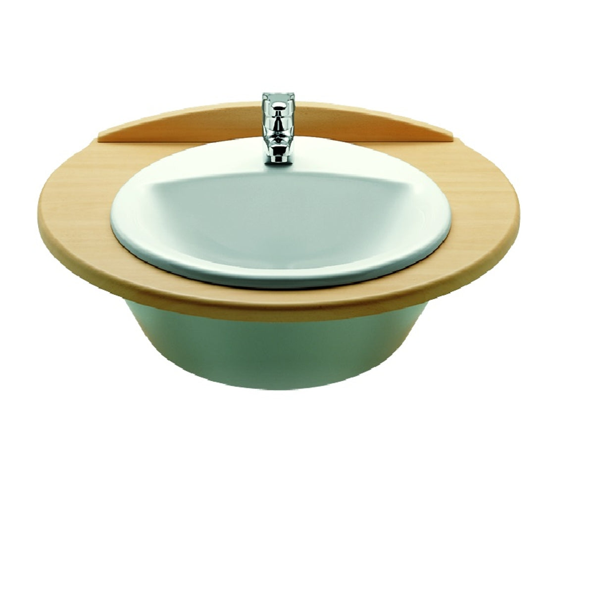 Roca Rodeo in -countertop Basin 520 x 410mm - 1 Taphole
