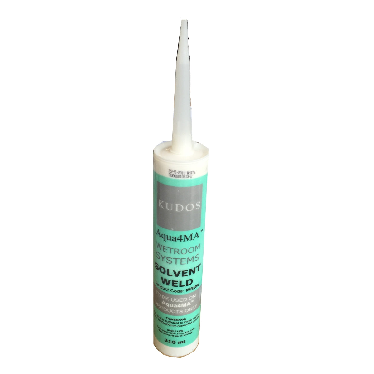 Kudos Showers AQUA4MA Solvent Weld Tube White 310ml WRSW.
