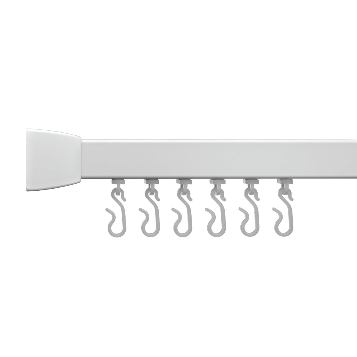 Croydex Gelson 85201 Shower Rail White