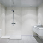Multipanel Classic Bathroom Wall Panel Hydrolock 2400 x 1200mm Blizzard MPG030SHRHLTG17.