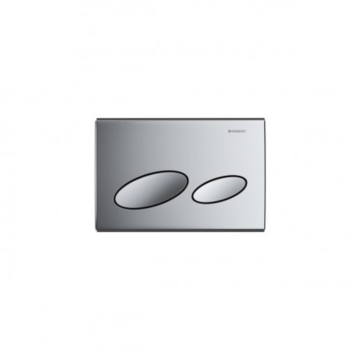 Geberit Kappa20 Dual Flush Plate - Gloss Chrome 115.228.21.1