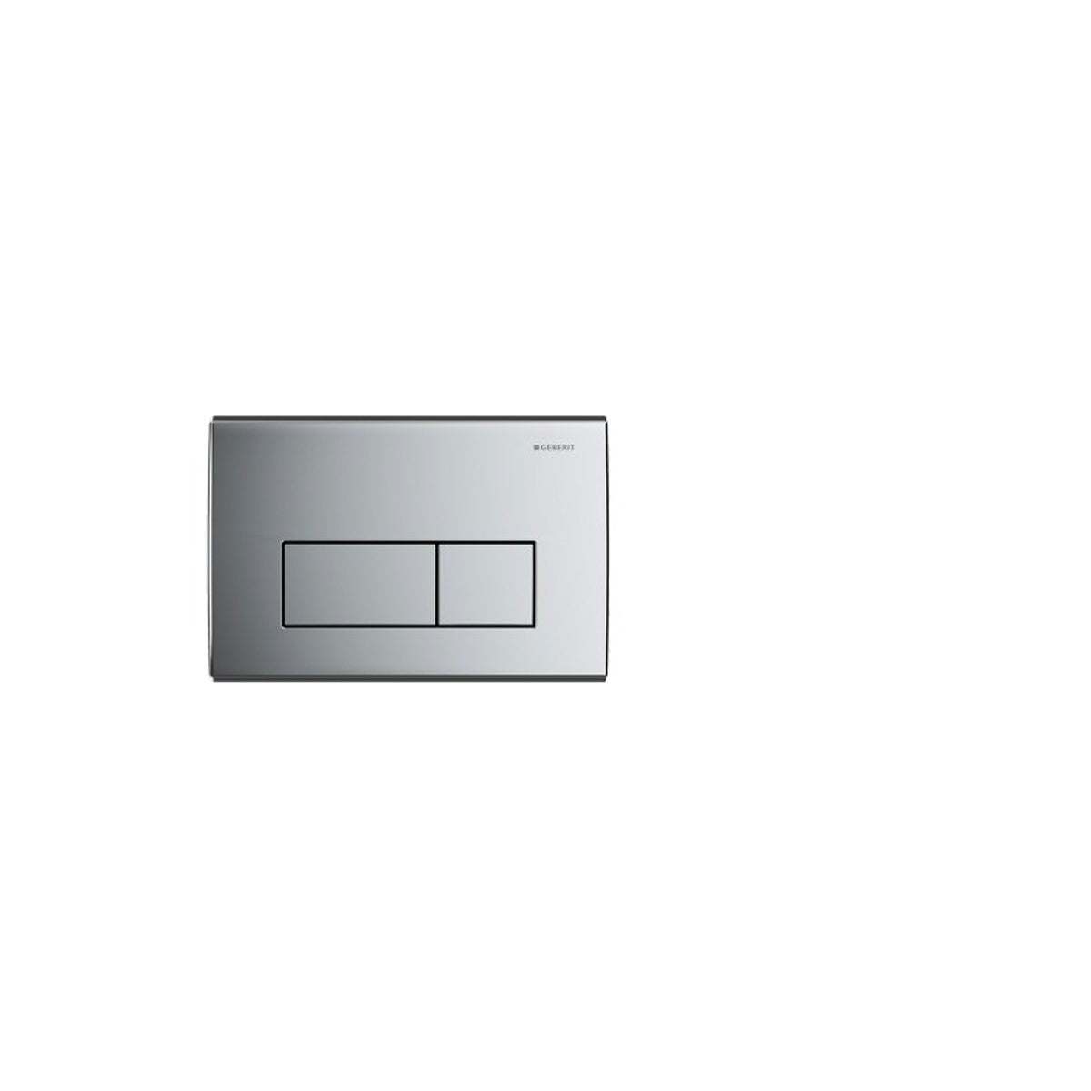 Geberit Kappa50 Dual Flush Plate - Gloss Chrome 115.260.21.1