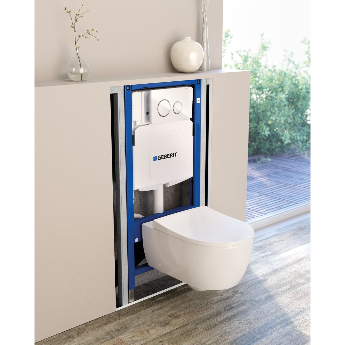 Geberit Sigma Concealed Cistern 12cm 6 / 3 Litres 109 309 00 5 109.309.00.5
