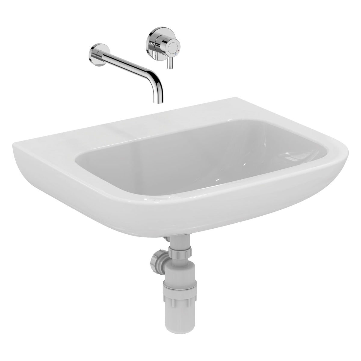 Armitage Shanks Portman 21 60cm Basin No Overflow Or Chain Hole - 0TH S225501.