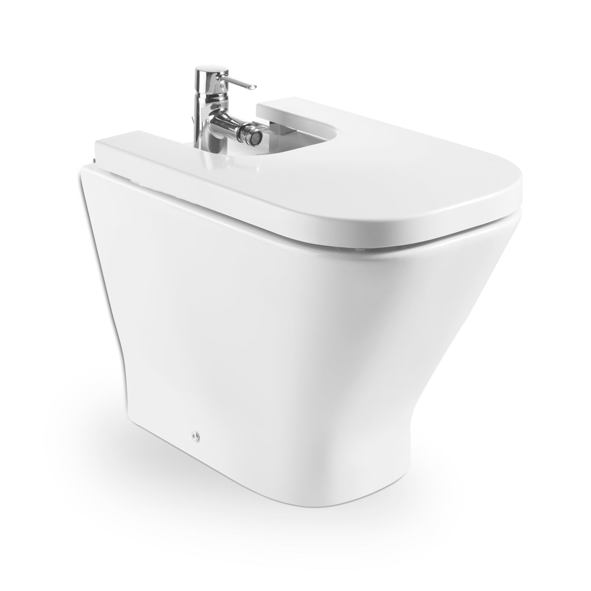 Roca the Gap Floor-standing Bidet - Moulded Back-to-wall - 1 Taphole