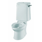 Twyford Sola floor-standing WC for children, for exposed cistern, close-coupled or concealed cistern, height 30cm.