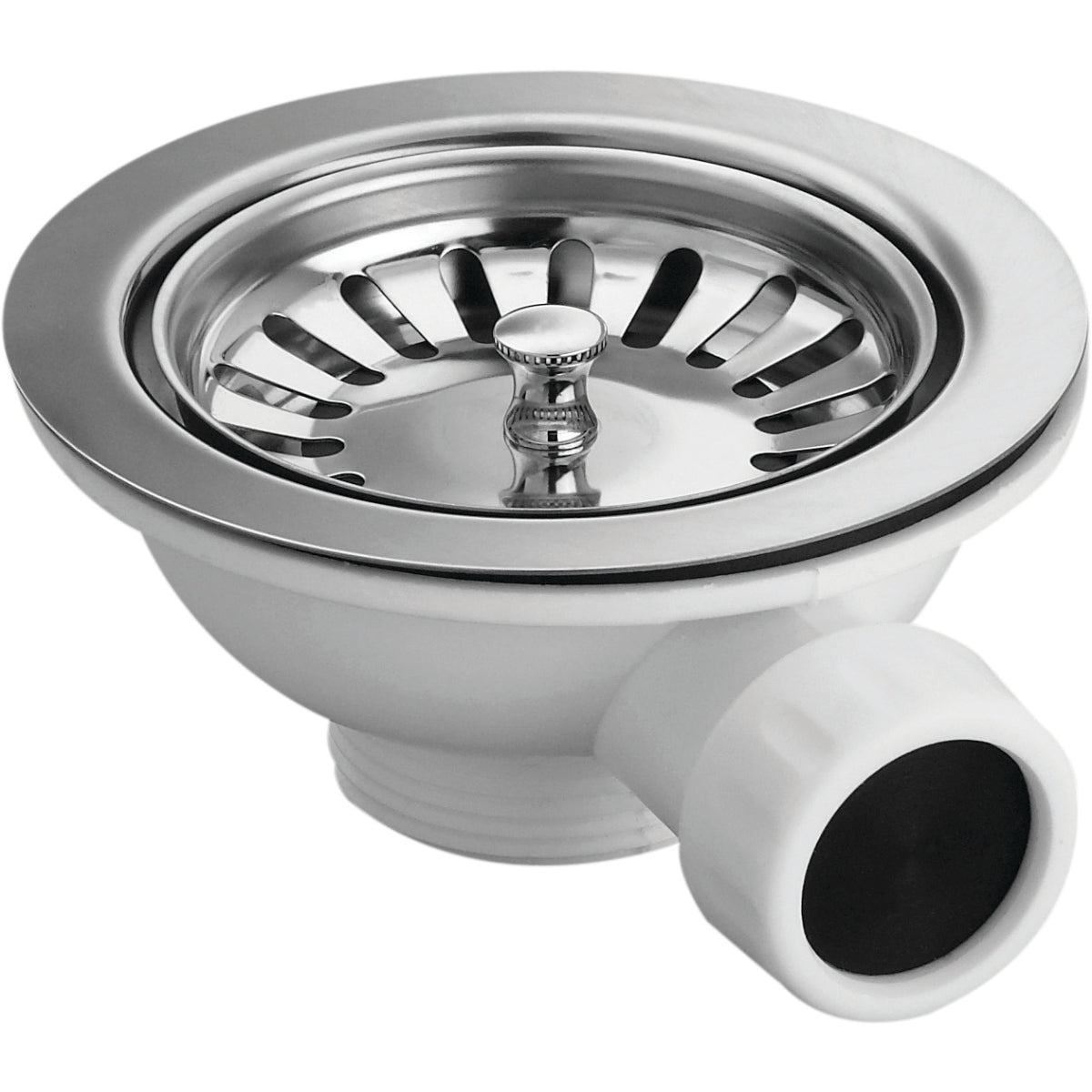 Wirquin Macdee Basket Strainer Waste 1.5" x 3.5"  Stainless Steel