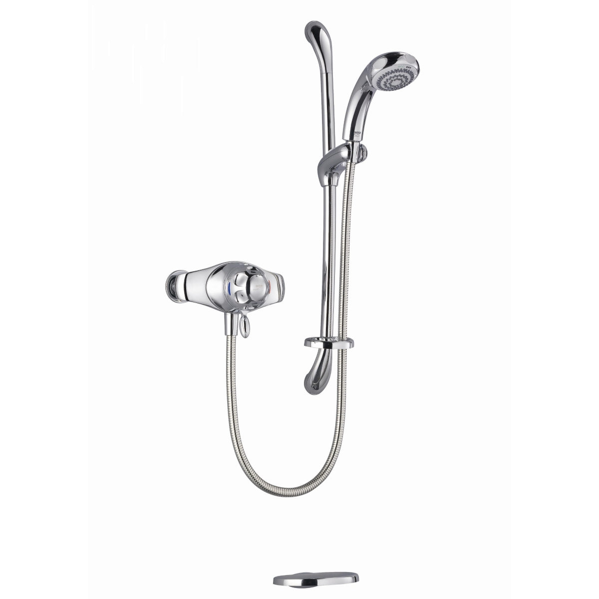 Mira Excel EV Exposed Thermostatic Mixer Shower Chrome. 1.1518.300