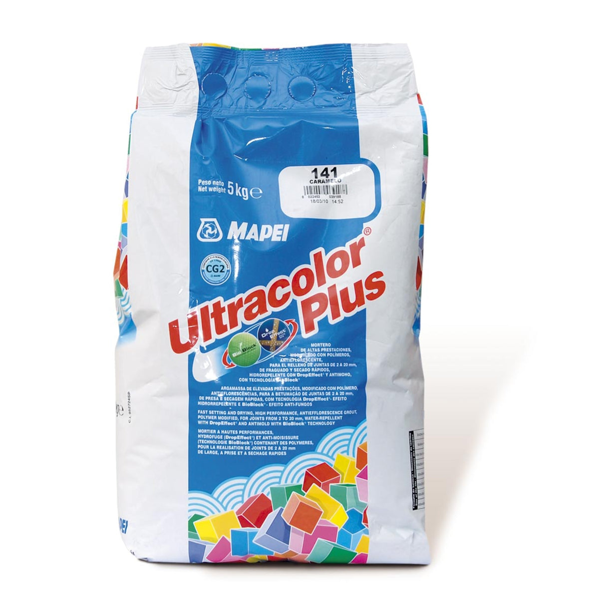 Mapei Ultracolour 110 Manhattan Grey Grout 5kg.