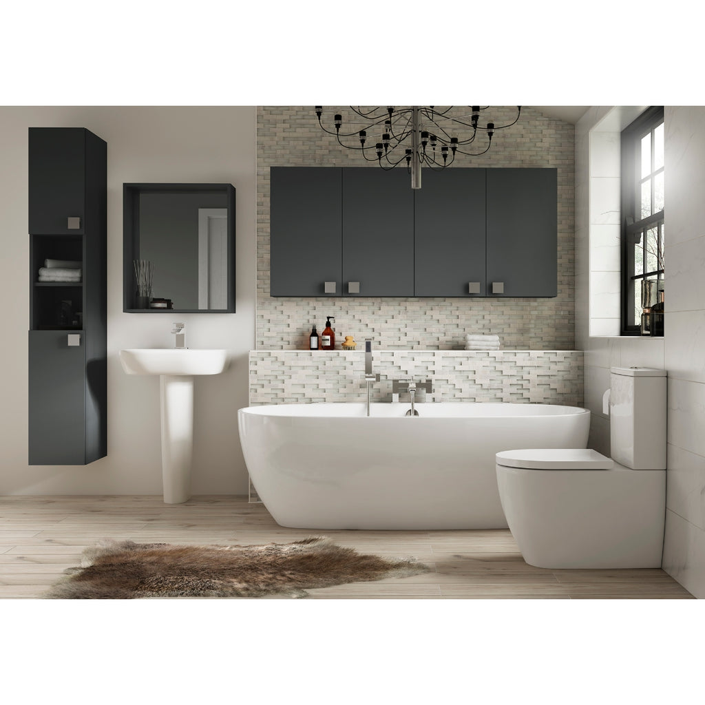 Verona Bailey Glass & Stone Mix Mosaic 300 x 300mm Per Sheet.