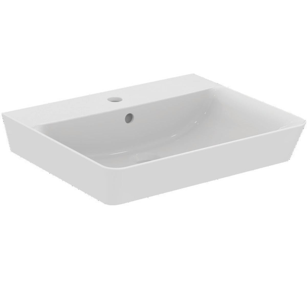 Ideal Standard Philosophy 55cm Pedestal Or Furniture Basin - One Taphole