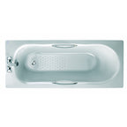 Twyford Celtic Straight Steel Eco Bath 1700 x 700mm 2 Tap Hole.
