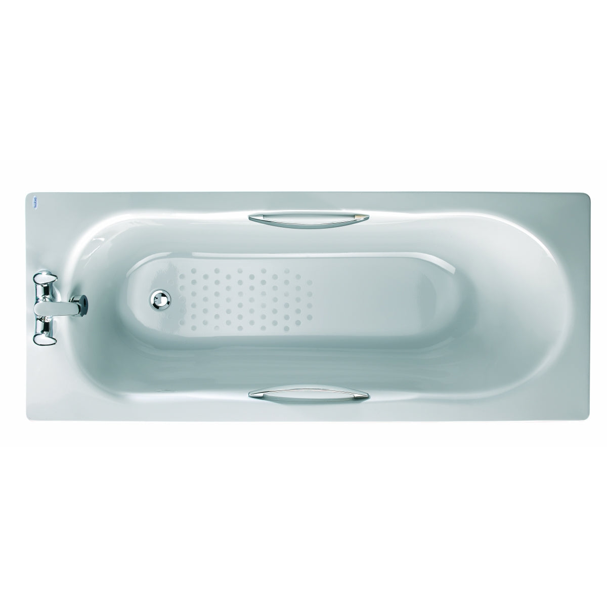 Twyford Celtic Straight Steel Eco Bath 1700 x 700mm 2 Tap Hole.