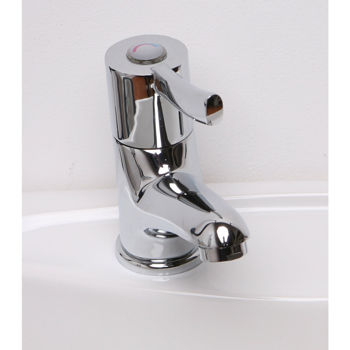 NYMAS Sequential Basin Mixer Tap, Polished Chrome.